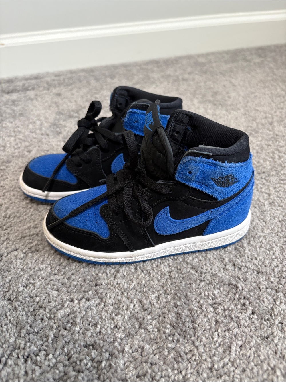 Toddler Nike Air Jordan 1 Retro High OG Royal Reimagined Blue Sneakers